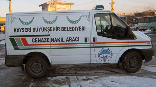 kayseri buyuksehir belediyesine cenaze nakil araci